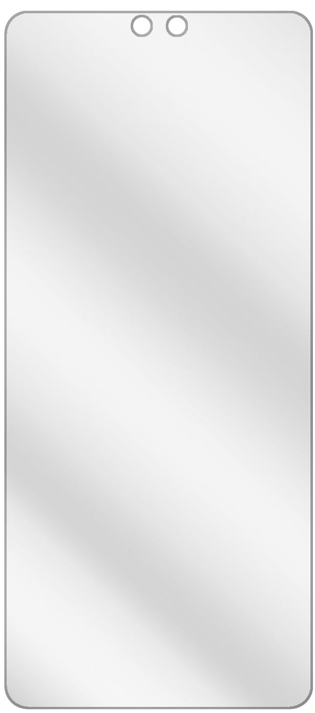 dipos Displayschutz für Vivo S7 5G, transparente Oberfläche, geringe Dicke und perfekte Passform