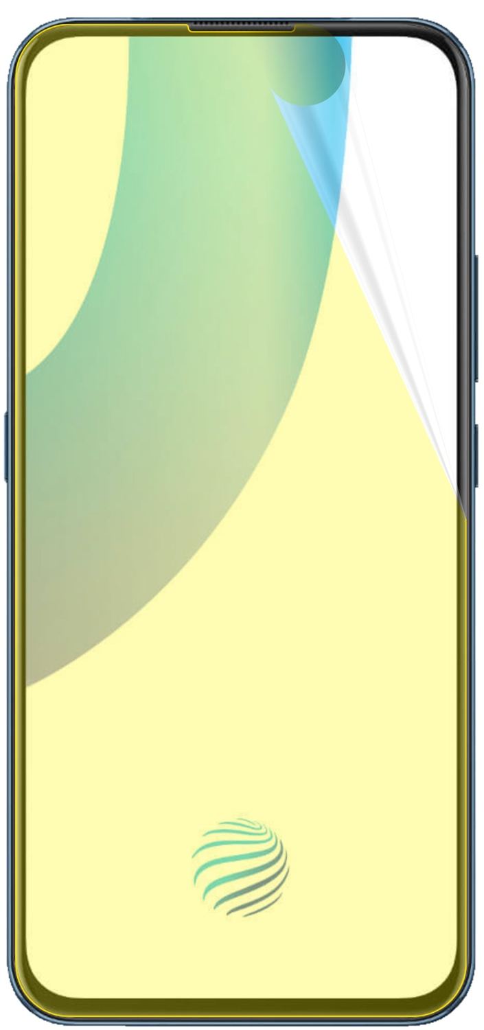 2x 3D Full Cover Schutzfolie für Vivo V17 Pro