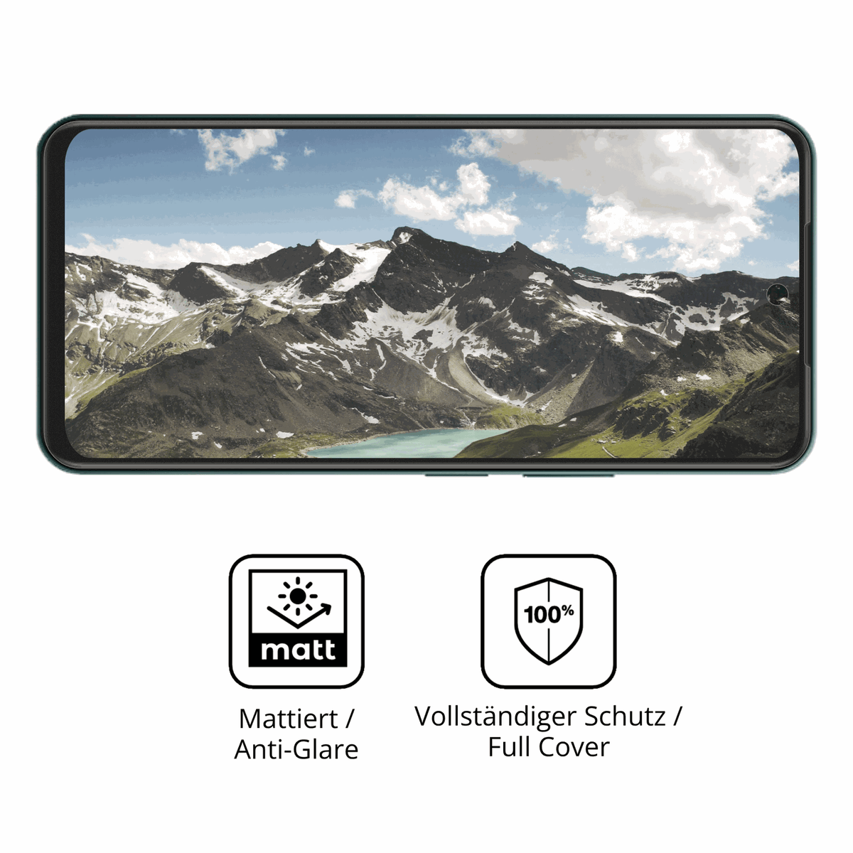 Flexible TPU-Folie passend zugeschnitten für vivoy37t, vollständige Abdeckung
