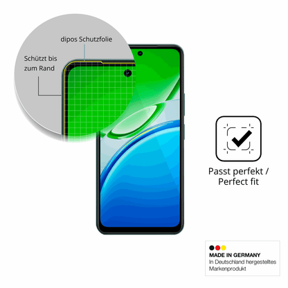 Schutzfolie mit optimaler Passform, zur Verwendung mit Hüllen geeignet