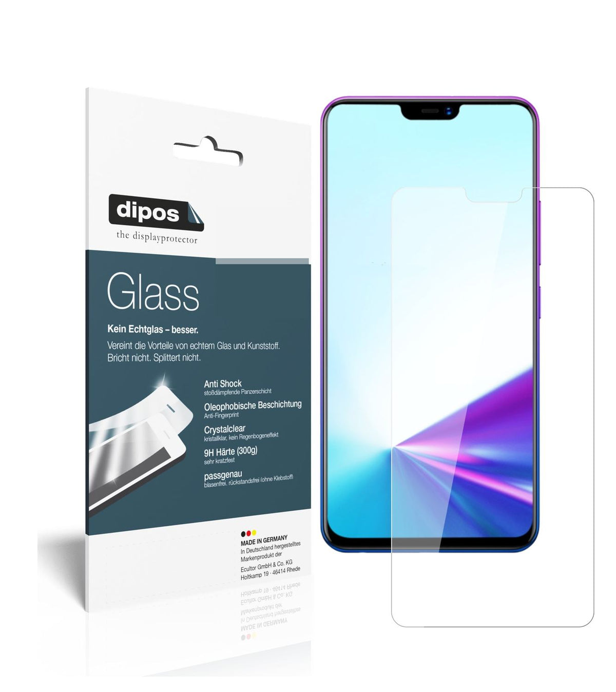 Perfekte Passform und ultimative Qualität: Unser 9H Panzerglas bietet Schutz für Vivo-Z3x