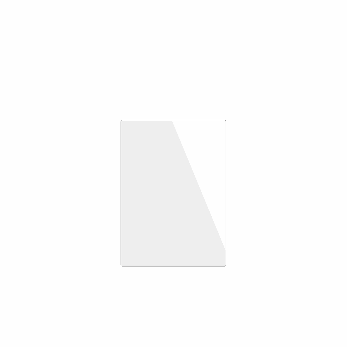 dipos Displayschutz für Viwoods AiPaper Reader, transparente Oberfläche, geringe Dicke und perfekte Passform