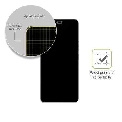 Besonders flexibler Displayschutz mit Anti-Shock-Schicht im Materialmix