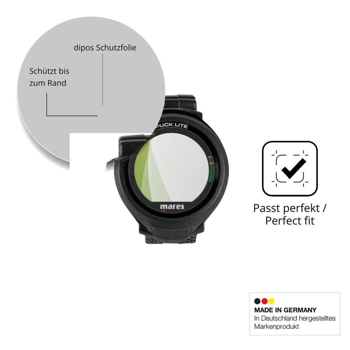 Besonders flexibler Displayschutz mit Anti-Shock-Schicht im Materialmix