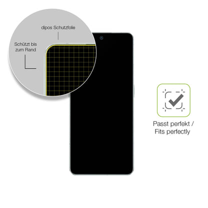 Besonders flexibler Displayschutz mit Anti-Shock-Schicht im Materialmix