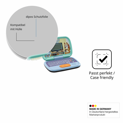 Schutzfolie mit optimaler Passform, zur Verwendung mit Hüllen geeignet