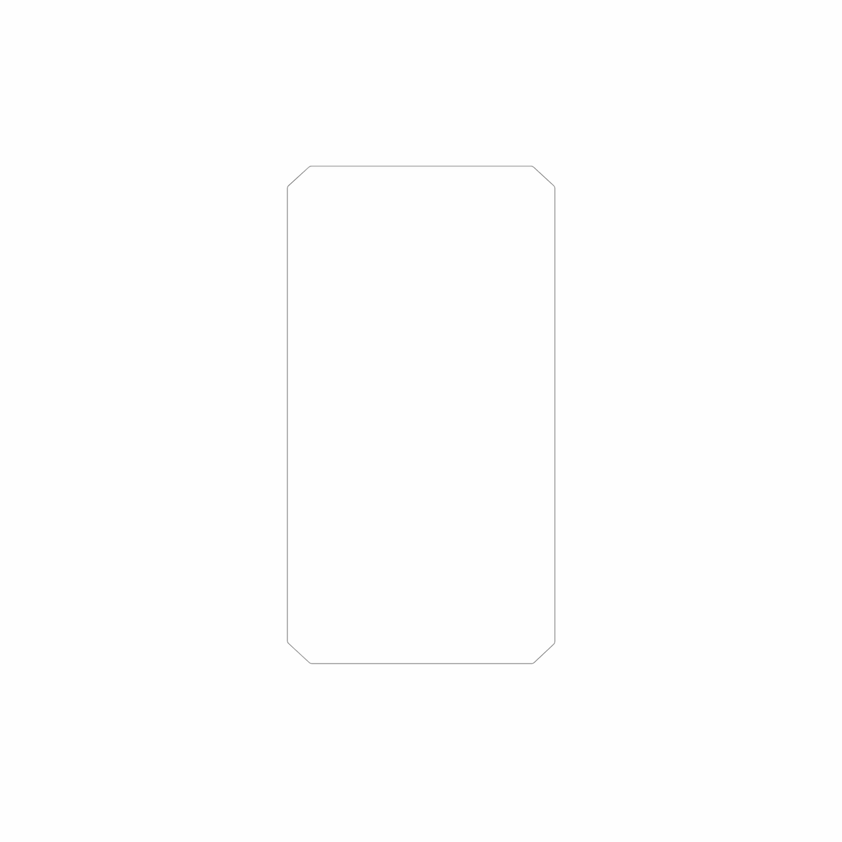 dipos Displayschutz für Vtopek MT26 6.25 Zoll, mattierte Oberfläche, geringe Dicke und perfekte Passform