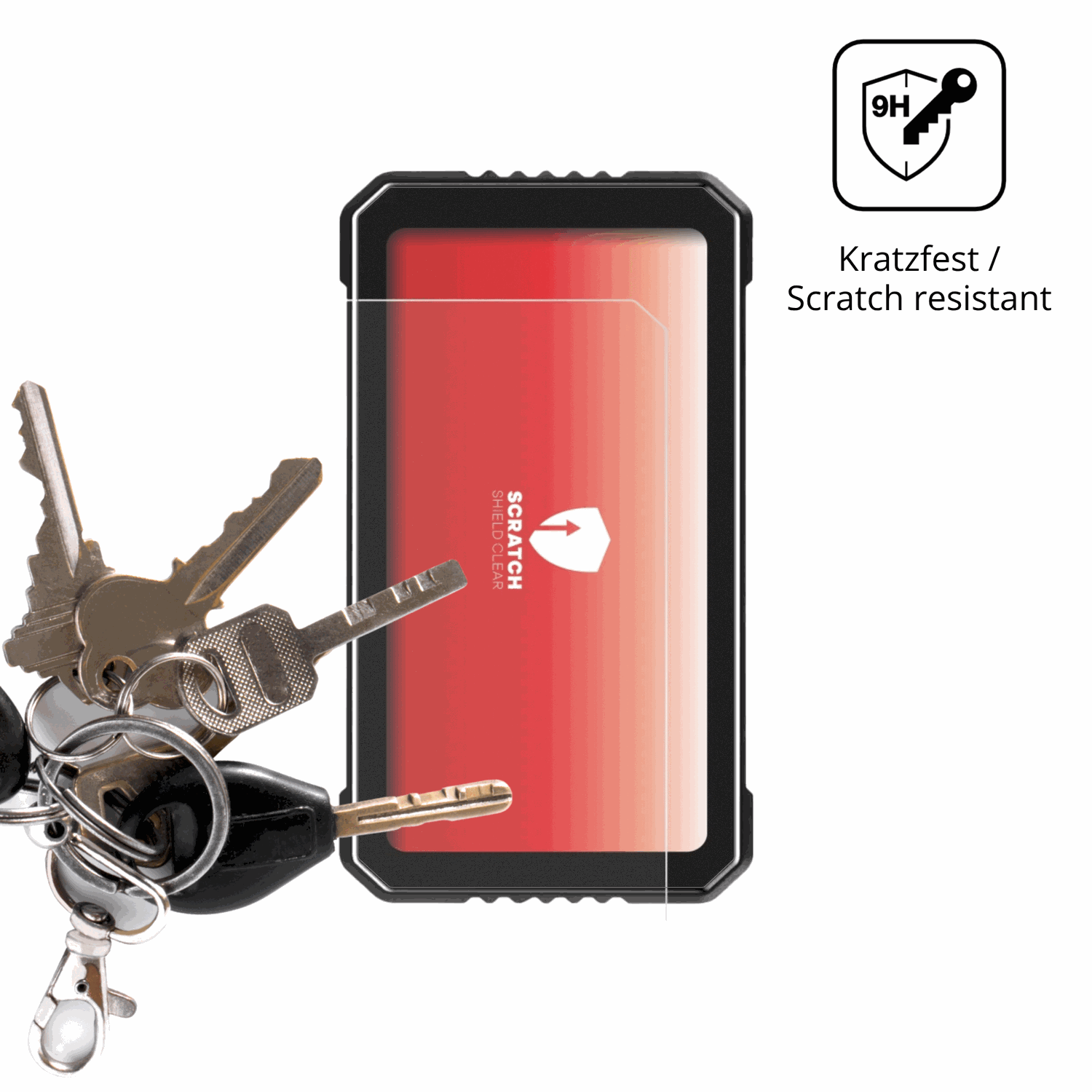 dipos Displayschutz für Vtopek MT26 6.25 Zoll, mattierte Oberfläche, robuste Festigkeit und perfekte Passform
