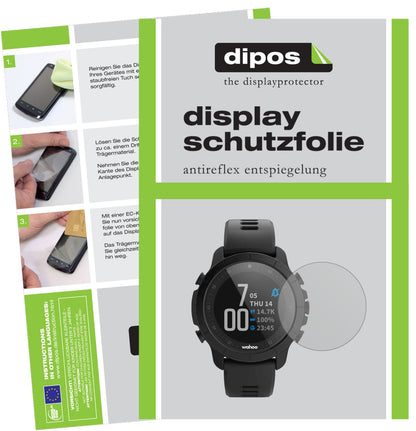 6x Schutzfolie matt für Wahoo Elemnt Rival Display-Schutzfolie