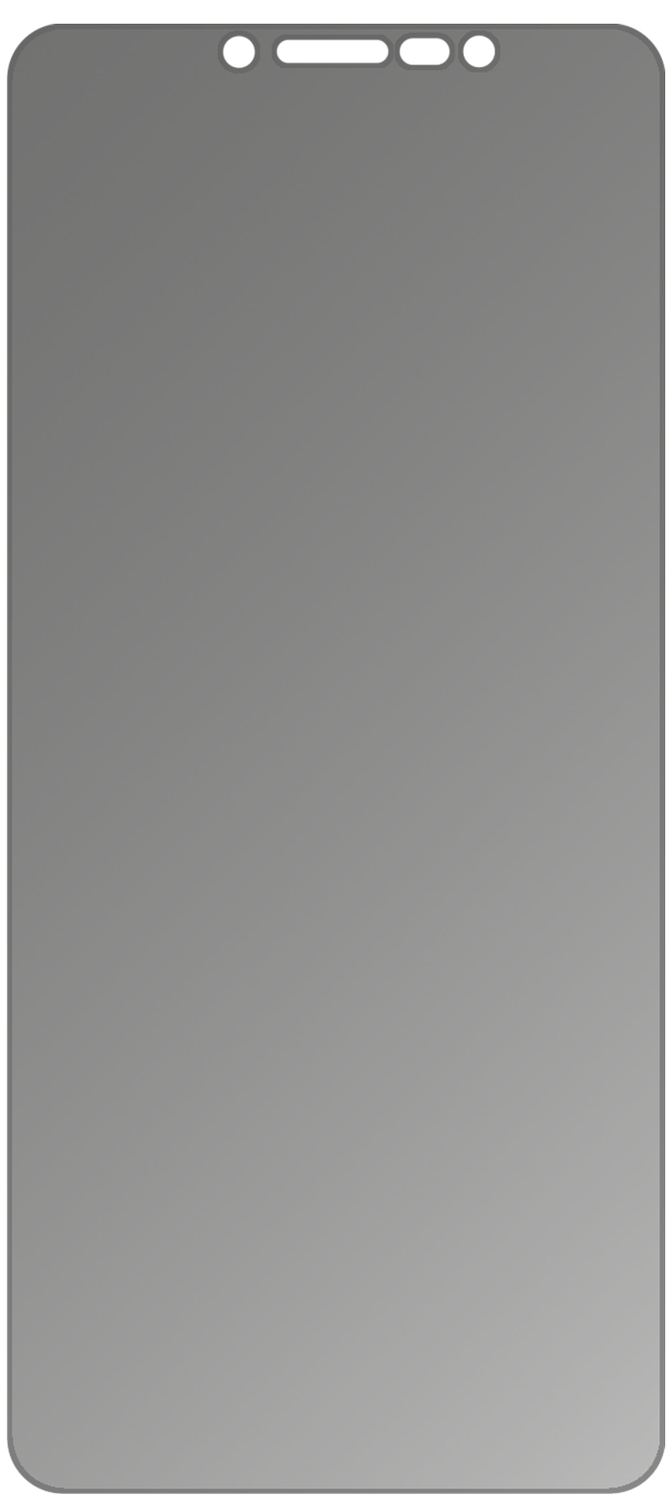 dipos Displayschutz für Wiko Y80, mattierte Oberfläche, Blickschutzfilter und perfekter Passform