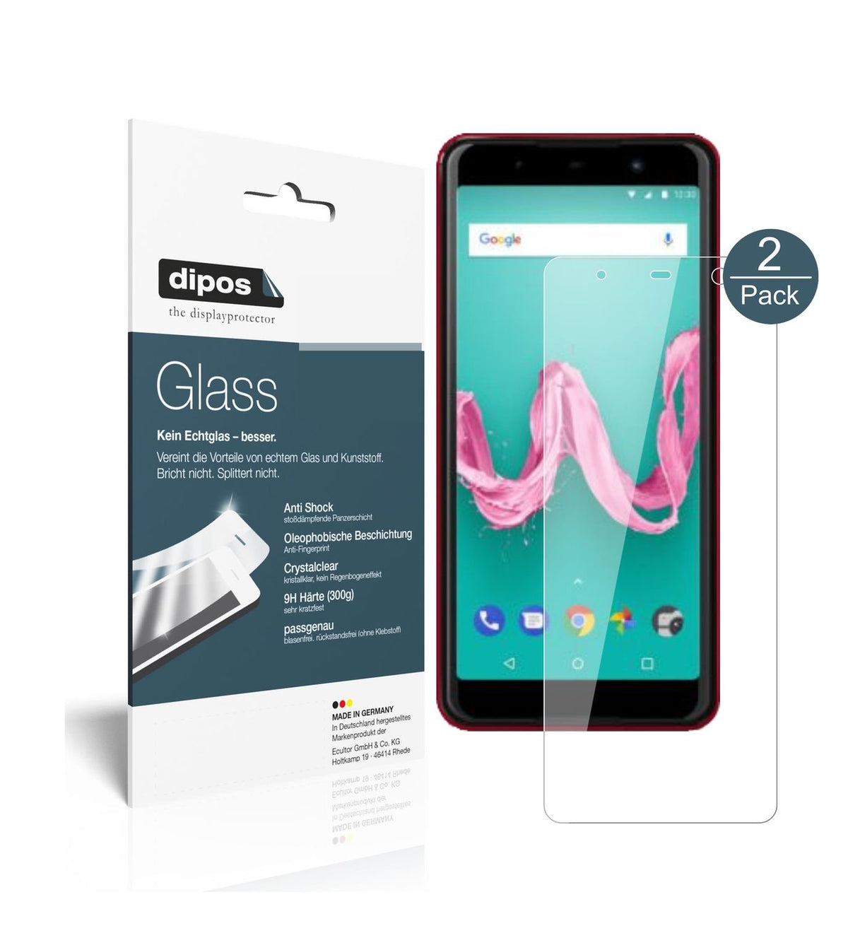 Perfekte Passform und ultimative Qualität: Unser 9H Panzerglas bietet Schutz für Wiko-Lenny 5