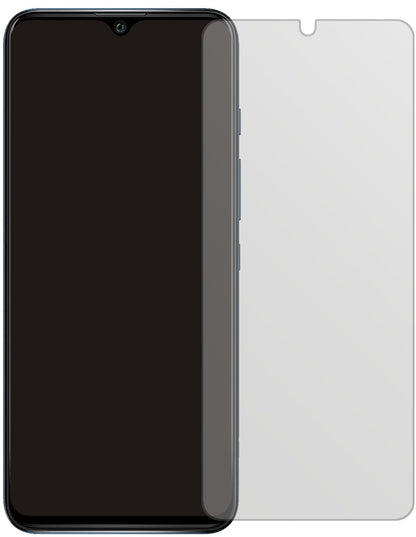WikoPower U30 mit aufgebrachter dipos Displayschutzfolie, die lästige Fingerabdrücke minimiert