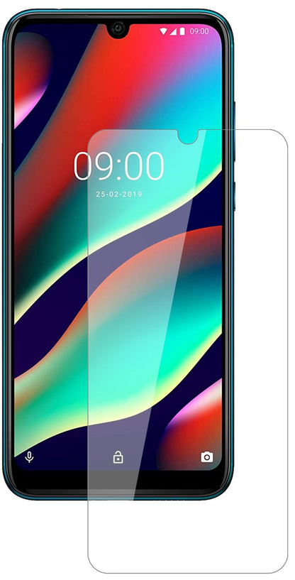 WikoView 3 Pro mit aufgebrachter dipos Flex Schutzfolie, glasklare Darstellung ohne Einschränkungen