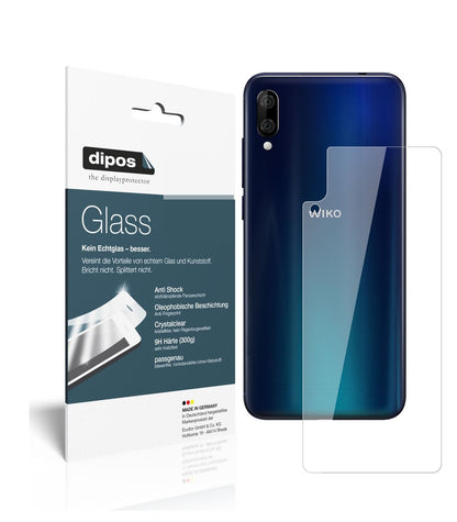 Perfekte Passform und ultimative Qualität: Unser 9H Panzerglas bietet Schutz für Wiko-View 3 Lite Rückseite