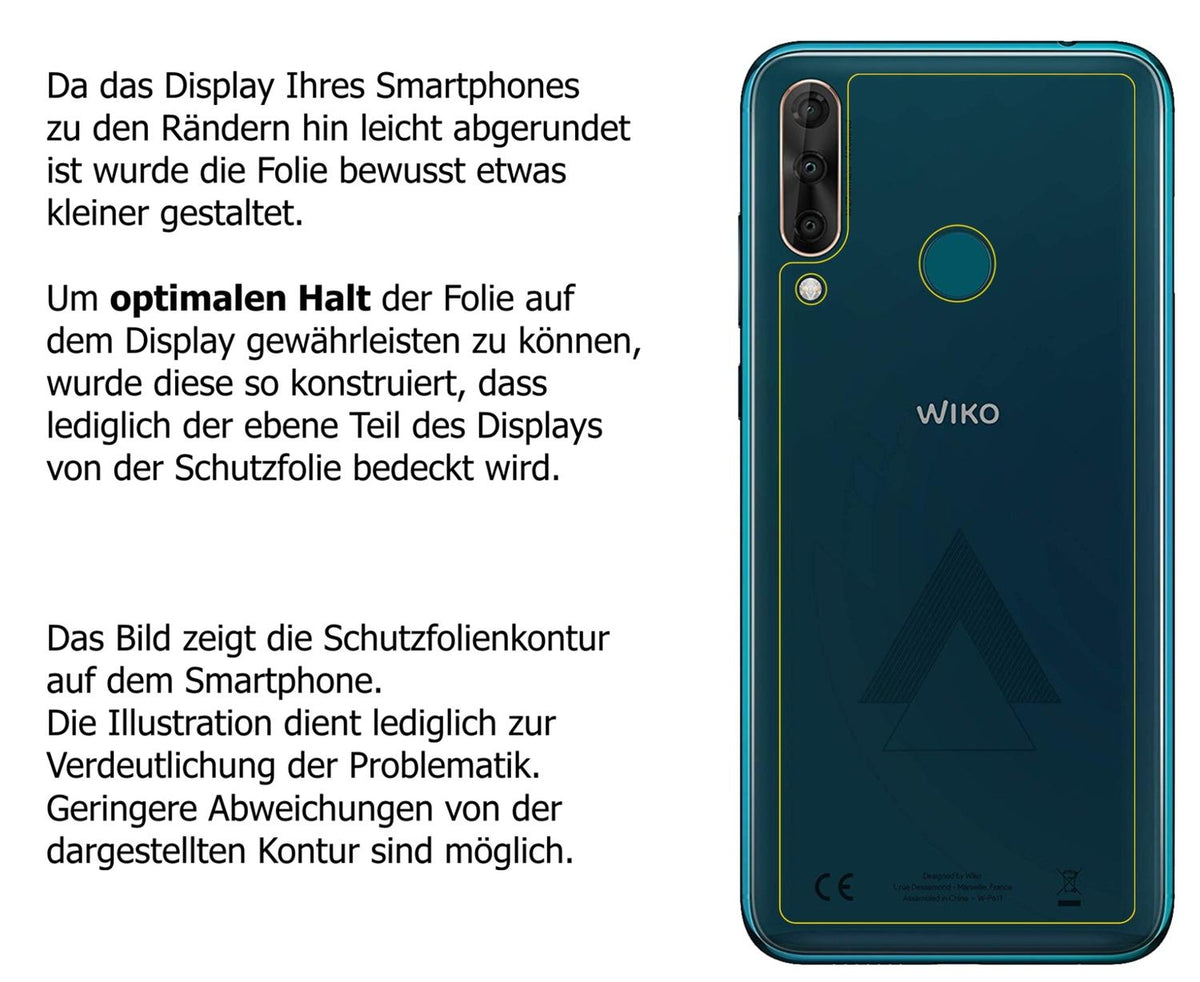 Schutzfolie mit optimaler Passform, zur Verwendung mit Hüllen geeignet