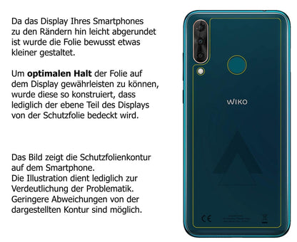 Schutzfolie mit optimaler Passform, zur Verwendung mit Hüllen geeignet
