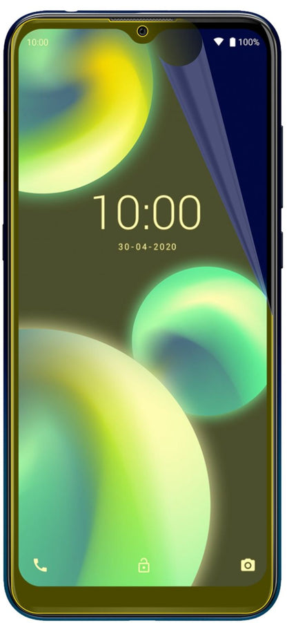 2x 3D Full Cover Schutzfolie für Wiko View 4 Lite