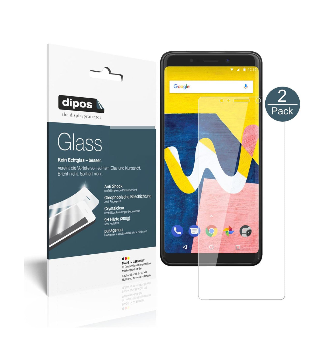 Perfekte Passform und ultimative Qualität: Unser 9H Panzerglas bietet Schutz für Wiko-View Lite