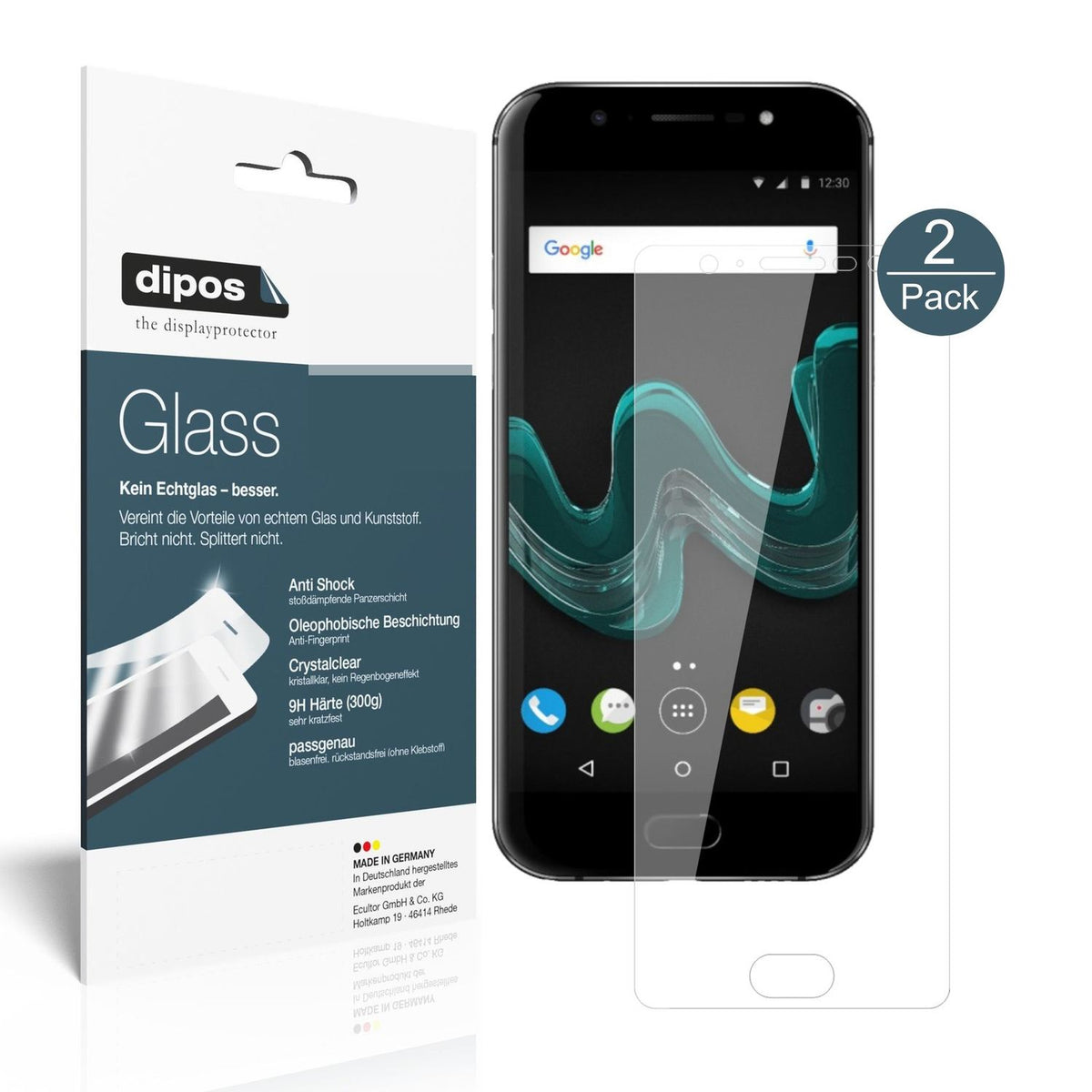 Perfekte Passform und ultimative Qualität: Unser 9H Panzerglas bietet Schutz für Wiko-Wim
