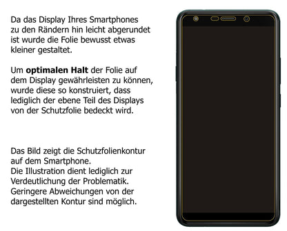 Schutzfolie mit optimaler Passform, zur Verwendung mit Hüllen geeignet