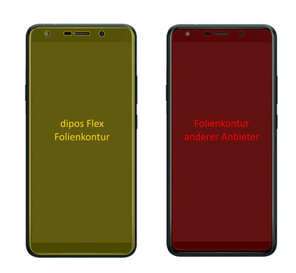 2x 3D Full Cover Schutzfolie für Wiko Y61