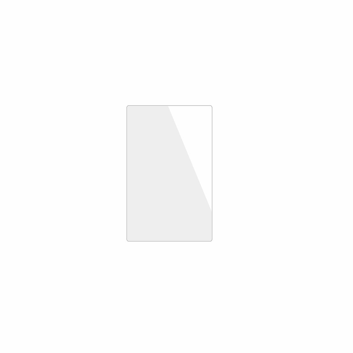 dipos Displayschutz für winmated140, transparente Oberfläche, geringe Dicke und perfekte Passform