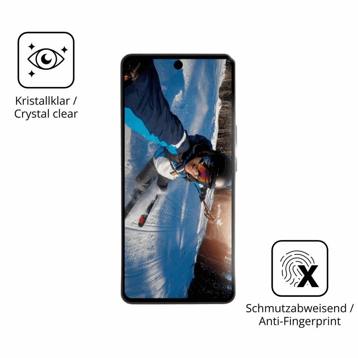 Flexible TPU-Folie passend zugeschnitten für Wobble One, vollständige Abdeckung