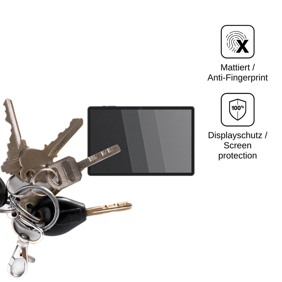 Blickschutzfolie für WOREGOO 13 Zoll Android 16 matt Schutzfolie Privacy