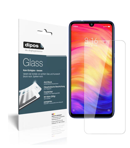 1x 9H Schutzfolie für Xiaomi Redmi Note 7S Panzerfolie