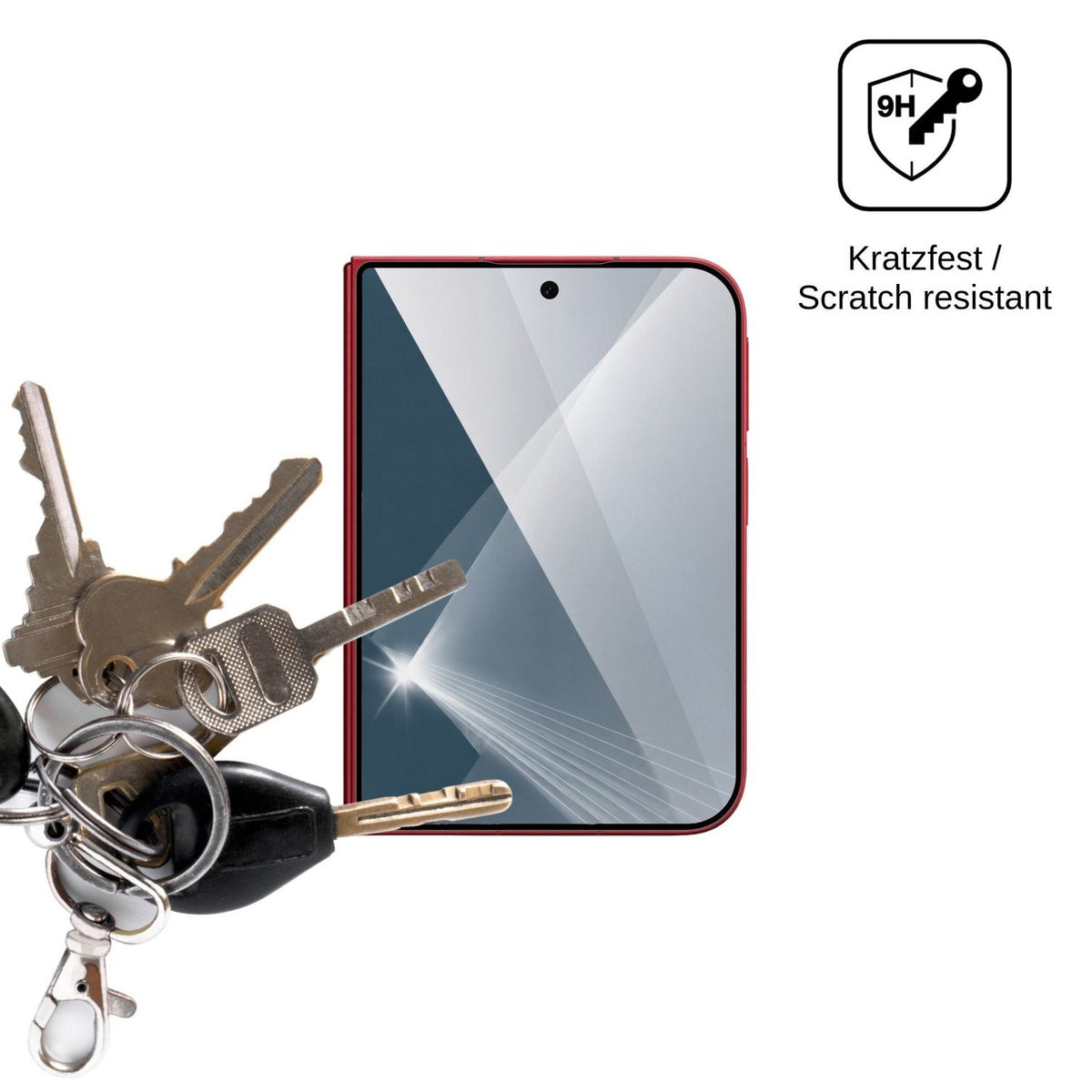 2x 9H Schutzfolie für Xiaomi 18 Fold Aussenseite Panzerfolie