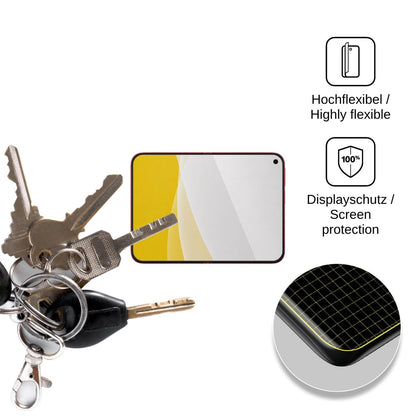 2x 3D Full Cover Schutzfolie für Xiaomi 18 Fold Innenseite