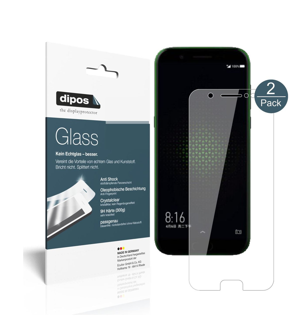 Perfekte Passform und ultimative Qualität: Unser 9H Panzerglas bietet Schutz für Xiaomi-Black Shark