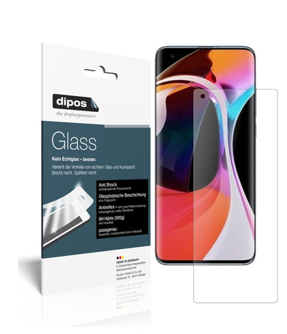 Matte Displayschutzfolie von dipos passend für Xiaomi Mi 10 Pro, 9H kratzfest und blasenfrei montiert