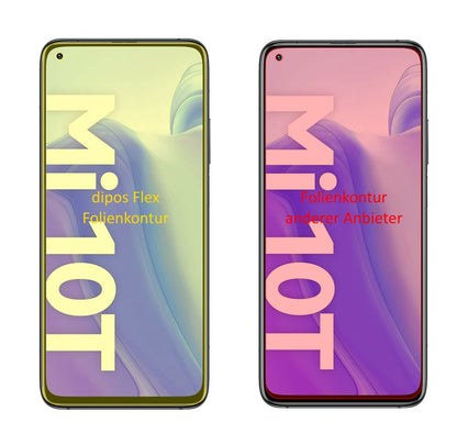 2x 3D Full Cover Schutzfolie für Xiaomi Mi 10T Pro