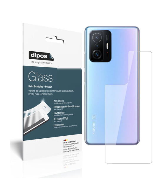 Perfekte Passform und ultimative Qualität: Unser 9H Panzerglas bietet Schutz für Xiaomi-Mi 11T Rückseite