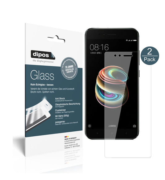 Perfekte Passform und ultimative Qualität: Unser 9H Panzerglas bietet Schutz für Xiaomi-Mi 5X