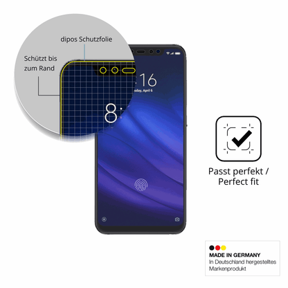 Besonders flexibler Displayschutz mit Anti-Shock-Schicht im Materialmix