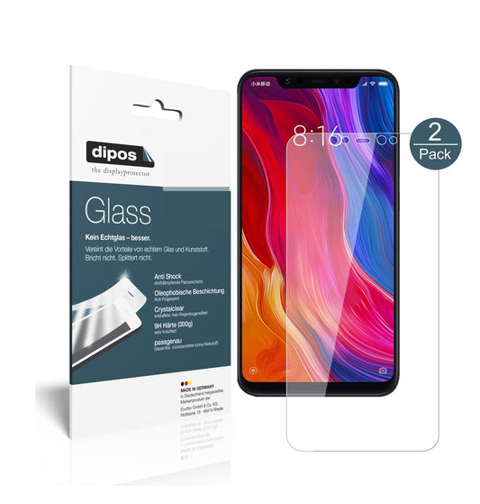 Perfekte Passform und ultimative Qualität: Unser 9H Panzerglas bietet Schutz für Xiaomi-Mi 8 SE