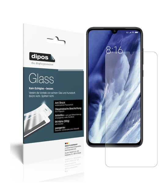 Matte Displayschutzfolie von dipos passend für Xiaomi Mi 9 Pro 5G, 9H kratzfest und blasenfrei montiert