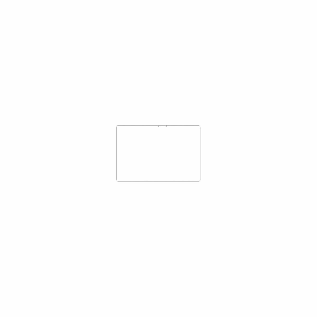dipos Displayschutz für Xiaomi RedmiBook Pro 14 2025, mattierte Oberfläche, geringe Dicke und perfekte Passform