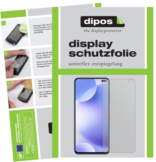 5x Schutzfolie matt für Xiaomi POCO X2 Display-Schutzfolie