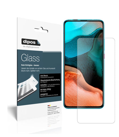 Matte Displayschutzfolie von dipos passend für Xiaomi Redmi K30 Ultra, 9H kratzfest und blasenfrei montiert