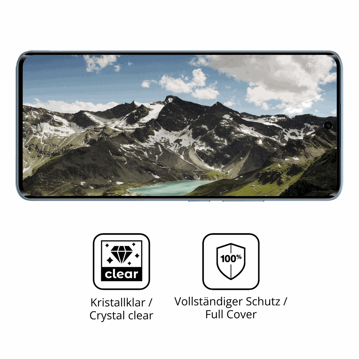 Dünne und klare Folie passend zugeschnitten für Xiaomi Redmi note 15 4g