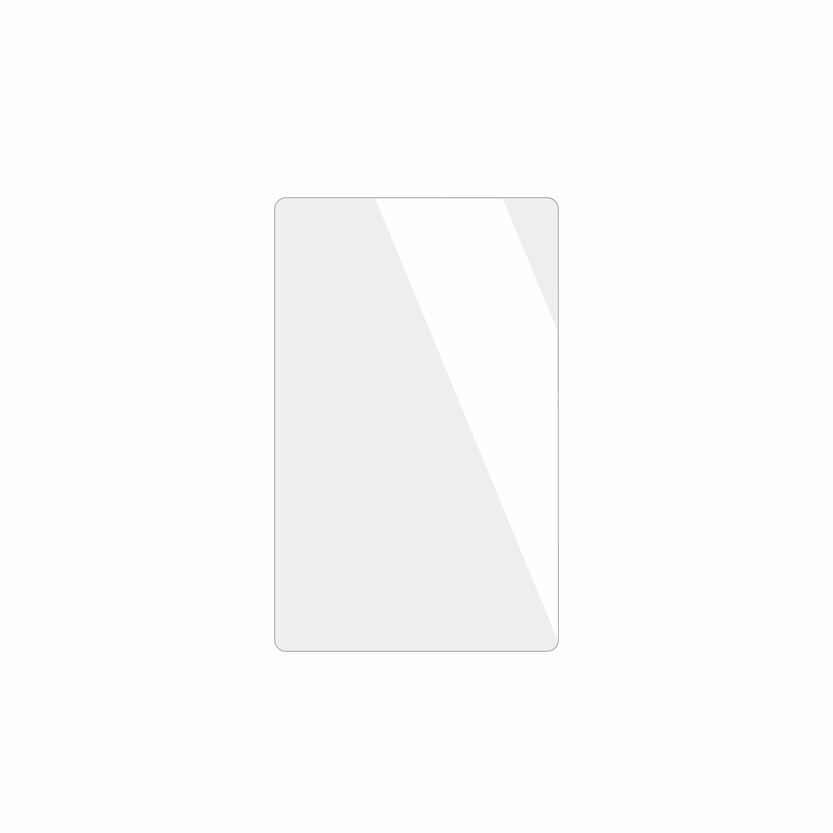 dipos Displayschutz für Teclast P50T, transparente Oberfläche, geringe Dicke und perfekte Passform