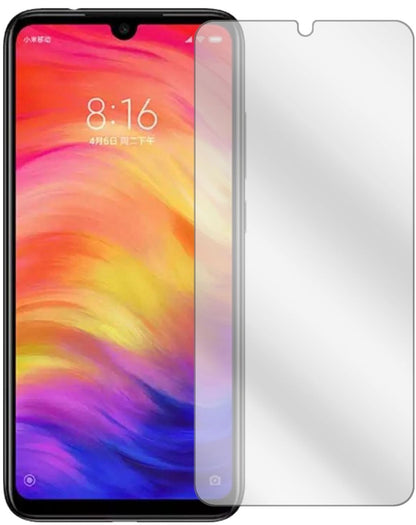 XiaomiRedmi Y3 mit aufgebrachter dipos Displayschutzfolie, glasklare Darstellung ohne Einschränkungen