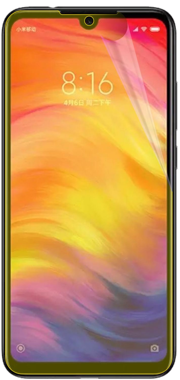 dipos Displayschutz für Xiaomi Redmi Y3, transparente Oberfläche, geringe Dicke und perfekte Passform