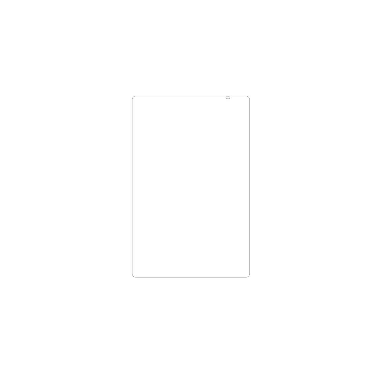 Schutz gegen Kratzer auf dem XP-Pen Magic Note Pad Glas durch Schlüssel oder Ähnliches