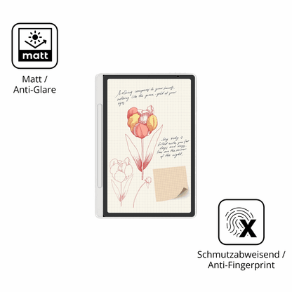 Dünne und entspiegelnde Folie passend zugeschnitten für XP-Pen Magic Note Pad