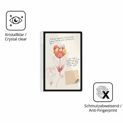 Flexible TPU-Folie passend zugeschnitten für XP-Pen Magic Note Pad, vollständige Abdeckung