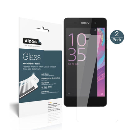 1x 9H Schutzfolie für Sony Xperia E5 Panzerfolie